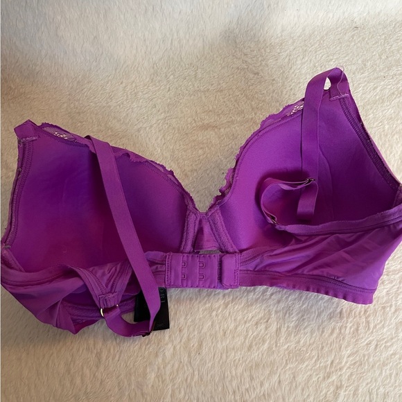 Natori Vibrant Purple Lace Bra - Picture 3 of 4